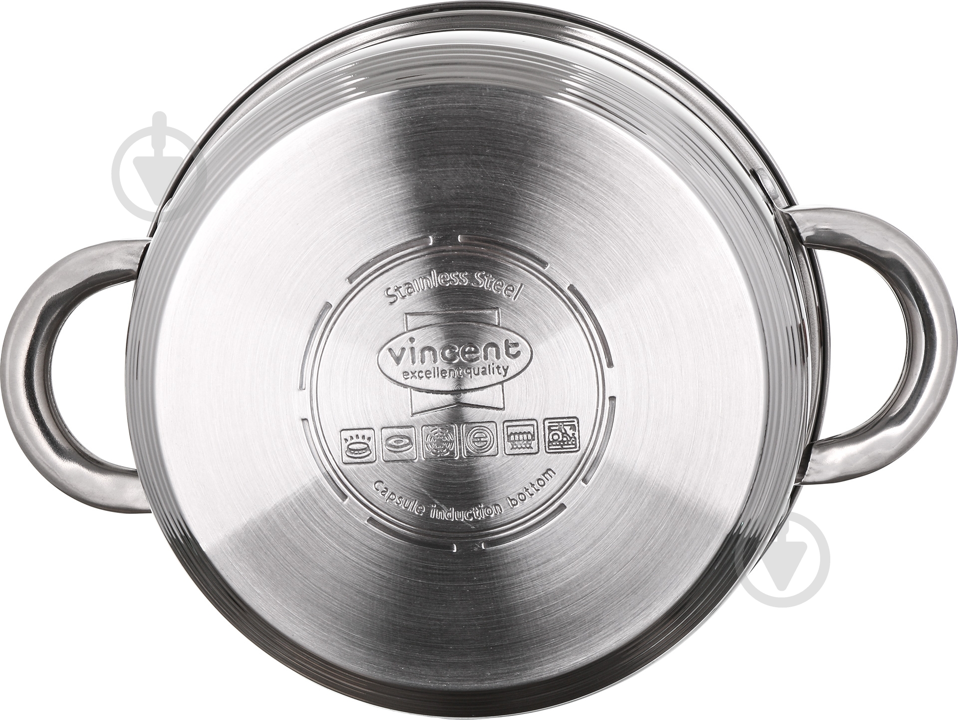 ᐉ Кастрюля Vincent 3,6 л 20 см VC-3167-20 • Купить в Киеве