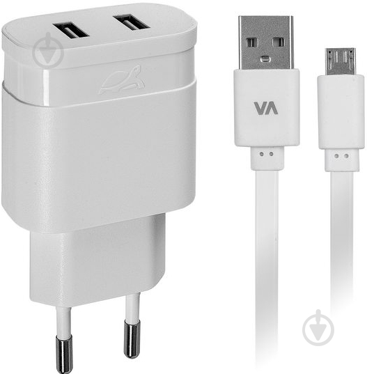 Зарядное устройство RivaCase VA4122 WD1 (White) - фото 1