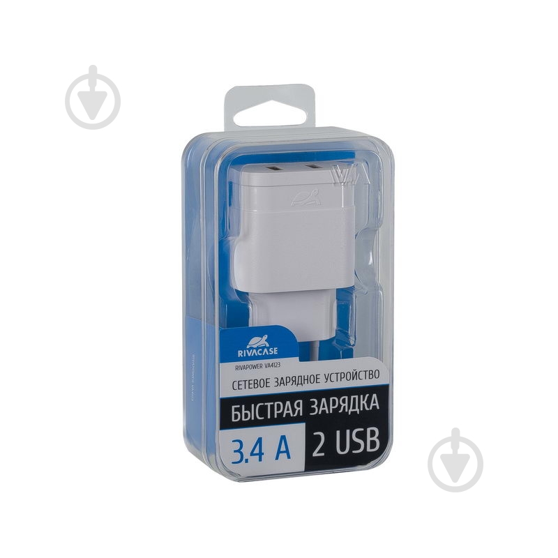 Зарядное устройство RivaCase VA4123 W00 (White) - фото 2