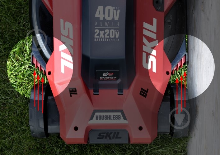 Газонокосилка аккумуляторная SKIL GM1E0140BA - фото 6
