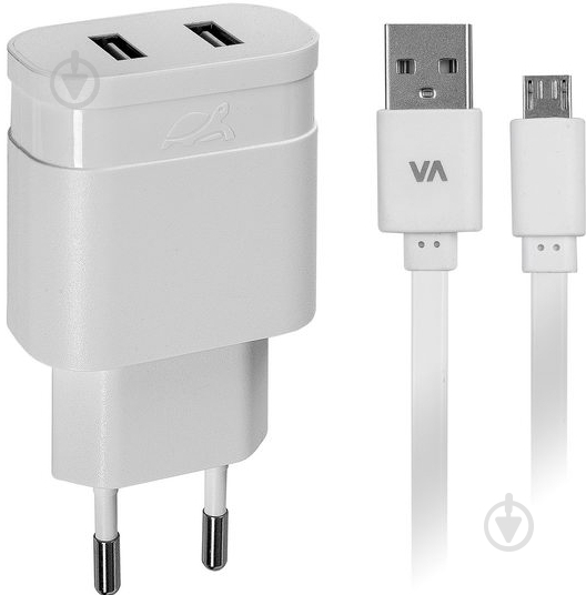 Зарядное устройство RivaCase VA4123 WD1 (White) - фото 1