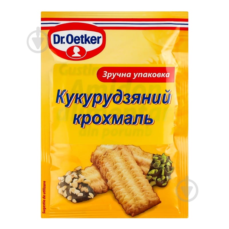 Крахмал кукурузный Dr. Oetker 30 г - фото 1