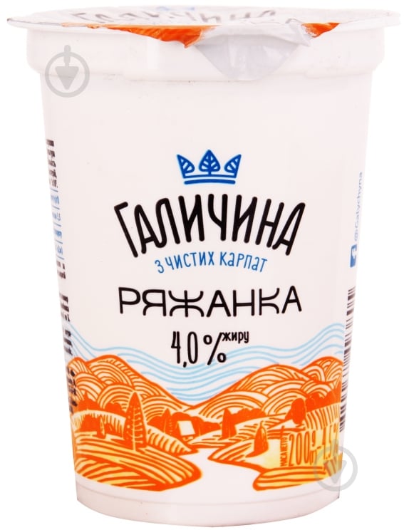 Ряжанка Галичина 4,0% 200 мл 4820038493805 - фото 1