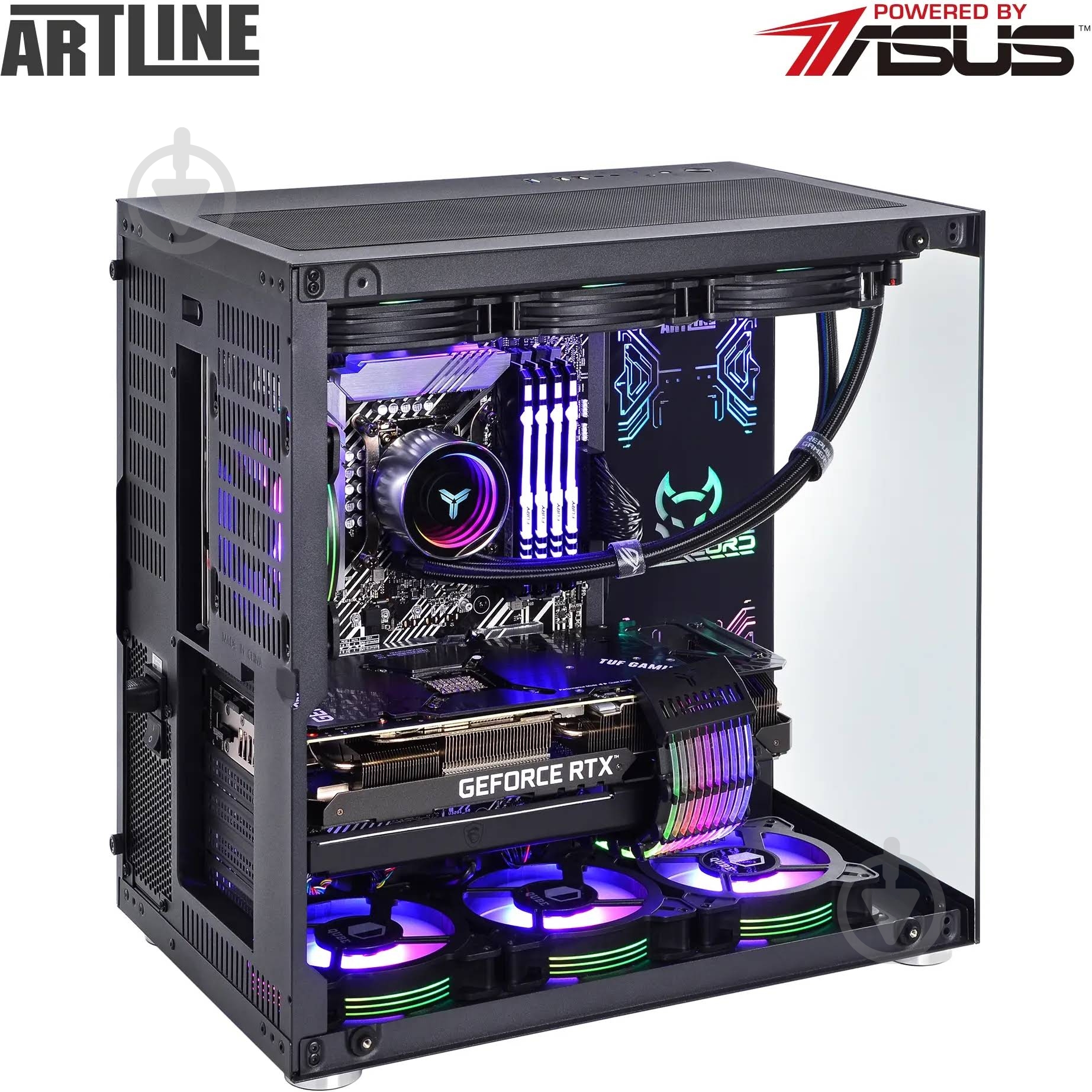 Компьютер Artline Overlord X93 (X93v89) black - фото 3