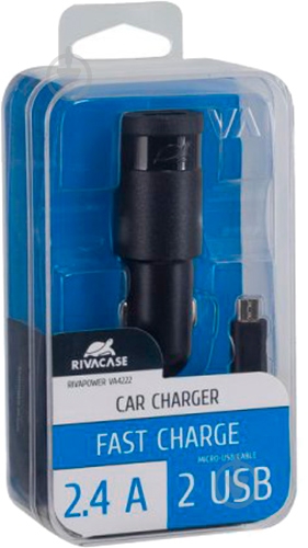 Адаптер автомобильный RivaCase VA4222 BD1 (Black) - фото 3