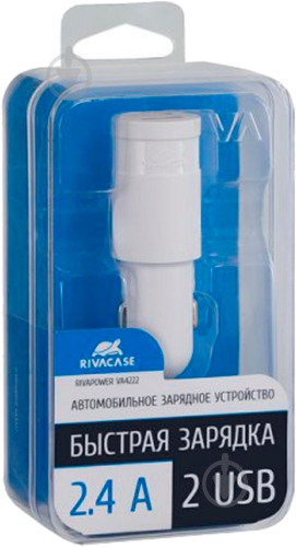 Адаптер автомобильный RivaCase VA4222 W00 (White) - фото 2