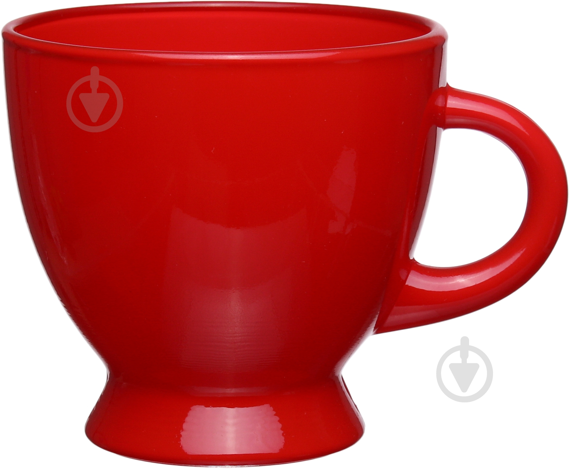 Чашка с блюдцем Glasmark 230 мл красная - фото 2