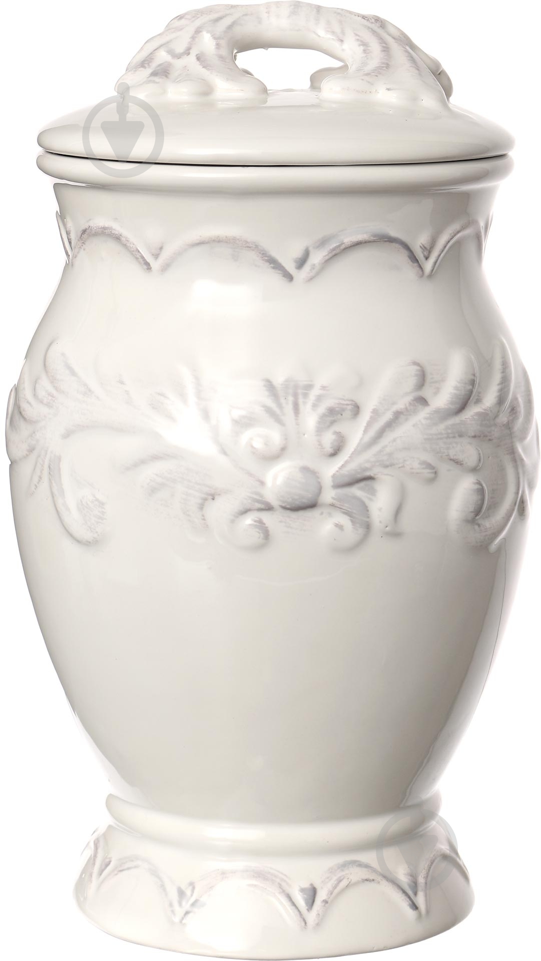 Банка для сыпучих Lefard Элегант 19 см 940-014 - фото 1