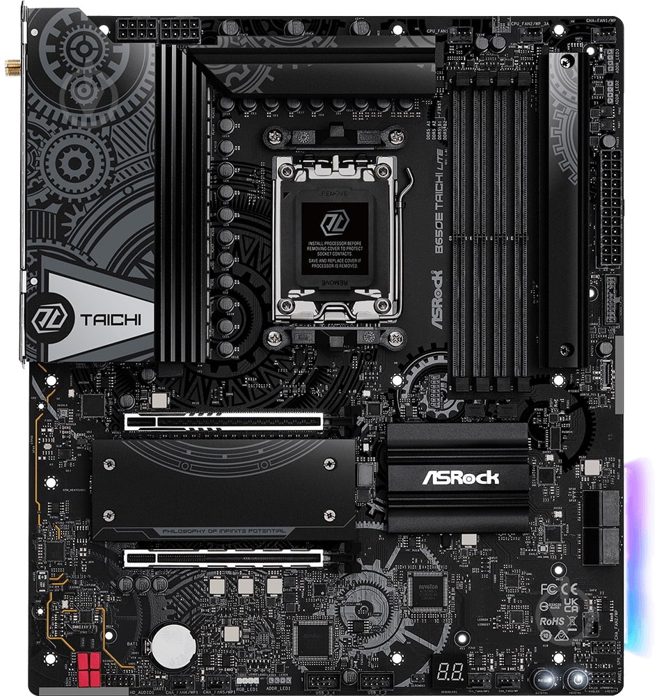 Материнская плата ASRock B650E_TAICHI_LITE (Socket AM5, AMD B650, E-ATX) - фото 1