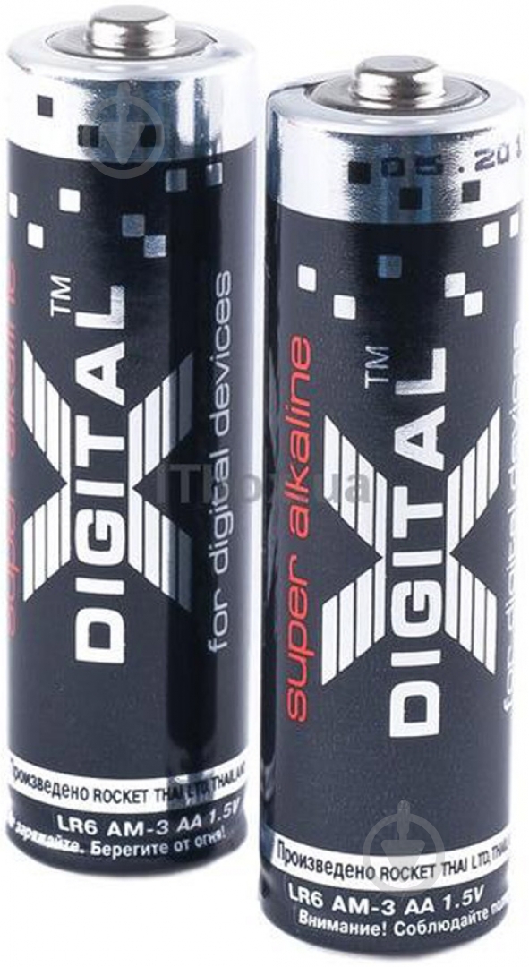 Батарейка X-Digital AA (пальчиковые) 2 шт. (LR6(2SH) X-DIGITAL) - фото 1