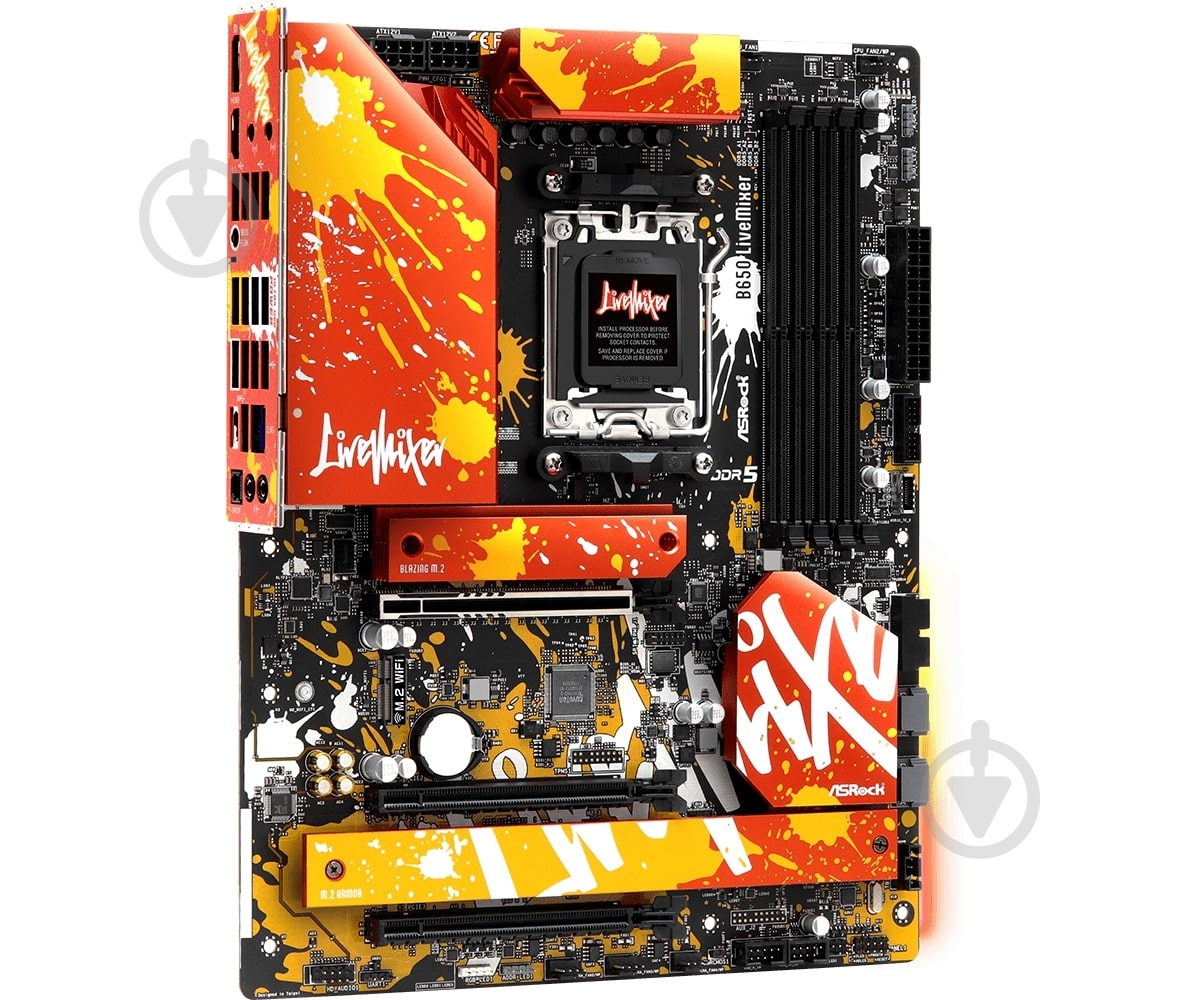 Материнська плата ASRock B650_LIVEMIXER (Socket AM5, AMD B650, ATX) - фото 3