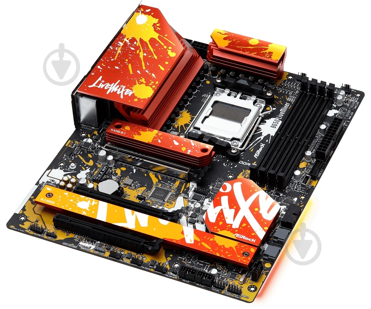 Материнська плата ASRock B650_LIVEMIXER (Socket AM5, AMD B650, ATX) - фото 4