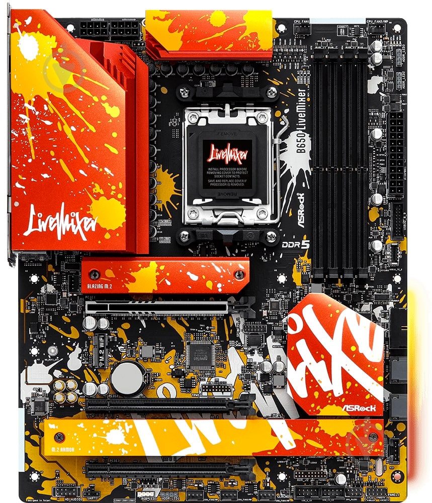 Материнська плата ASRock B650_LIVEMIXER (Socket AM5, AMD B650, ATX) - фото 1