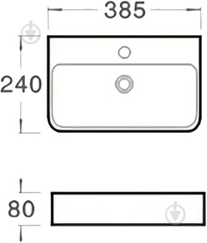 Умивальник VOLLE 13-01-13 - фото 2 Умивальник VOLLE 13-01-13 - фото 2