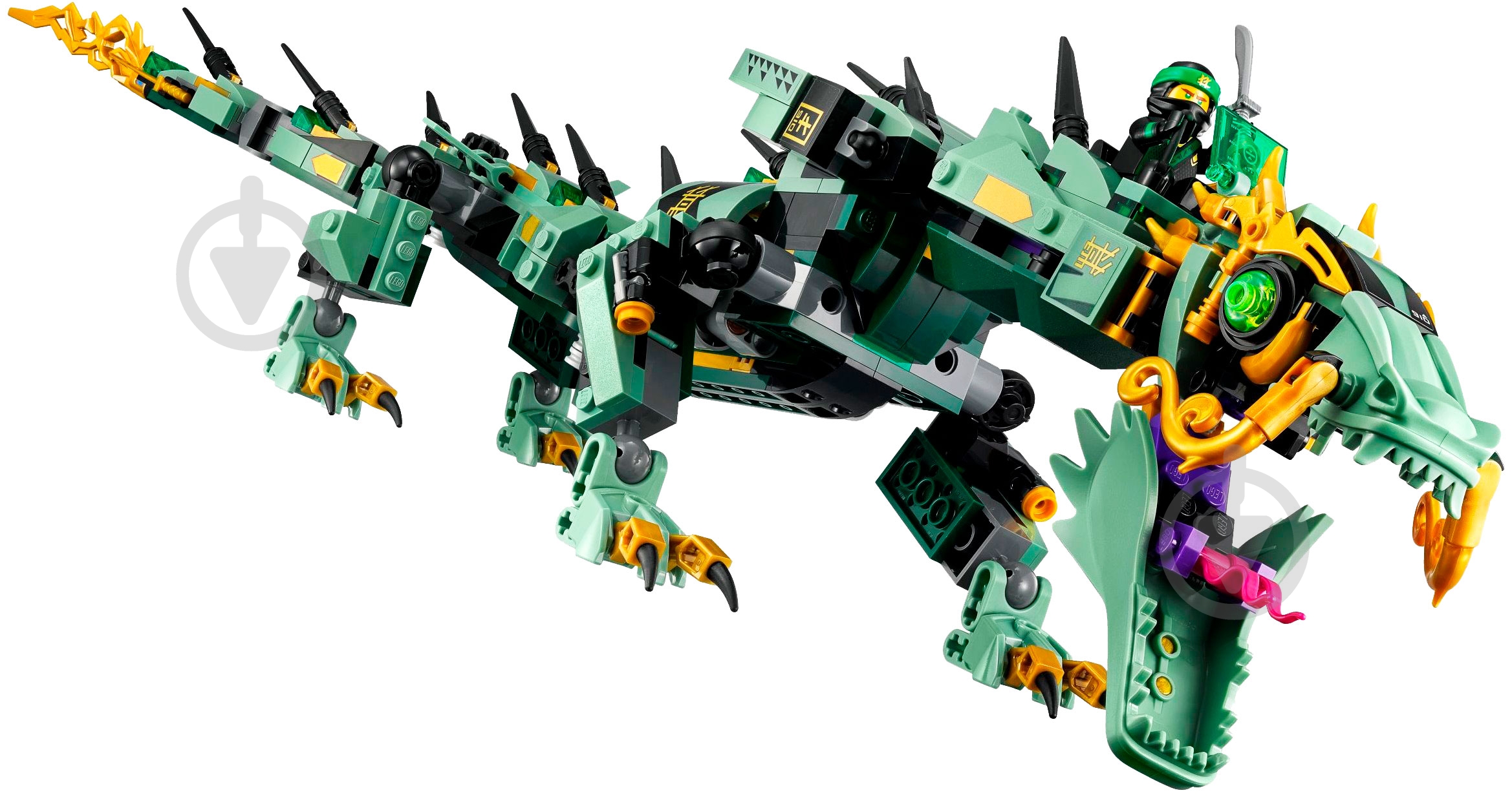 ᐉ Конструктор LEGO Ninjago Механічний дракон зеленого ніндзя
