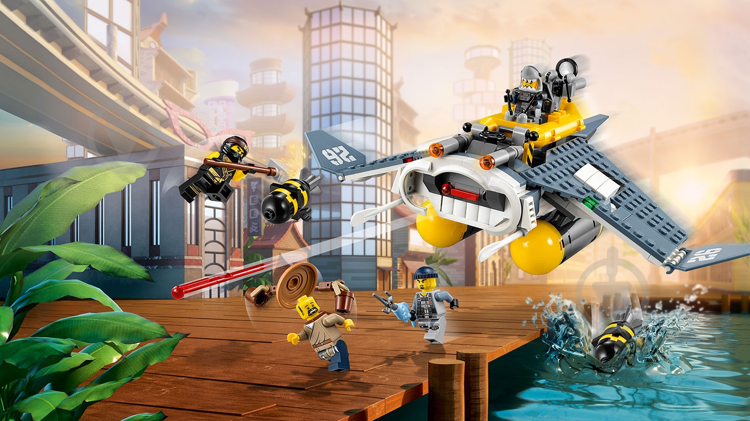 ᐉ Конструктор LEGO Ninjago Бомбардировщик Морской дьявол 70609