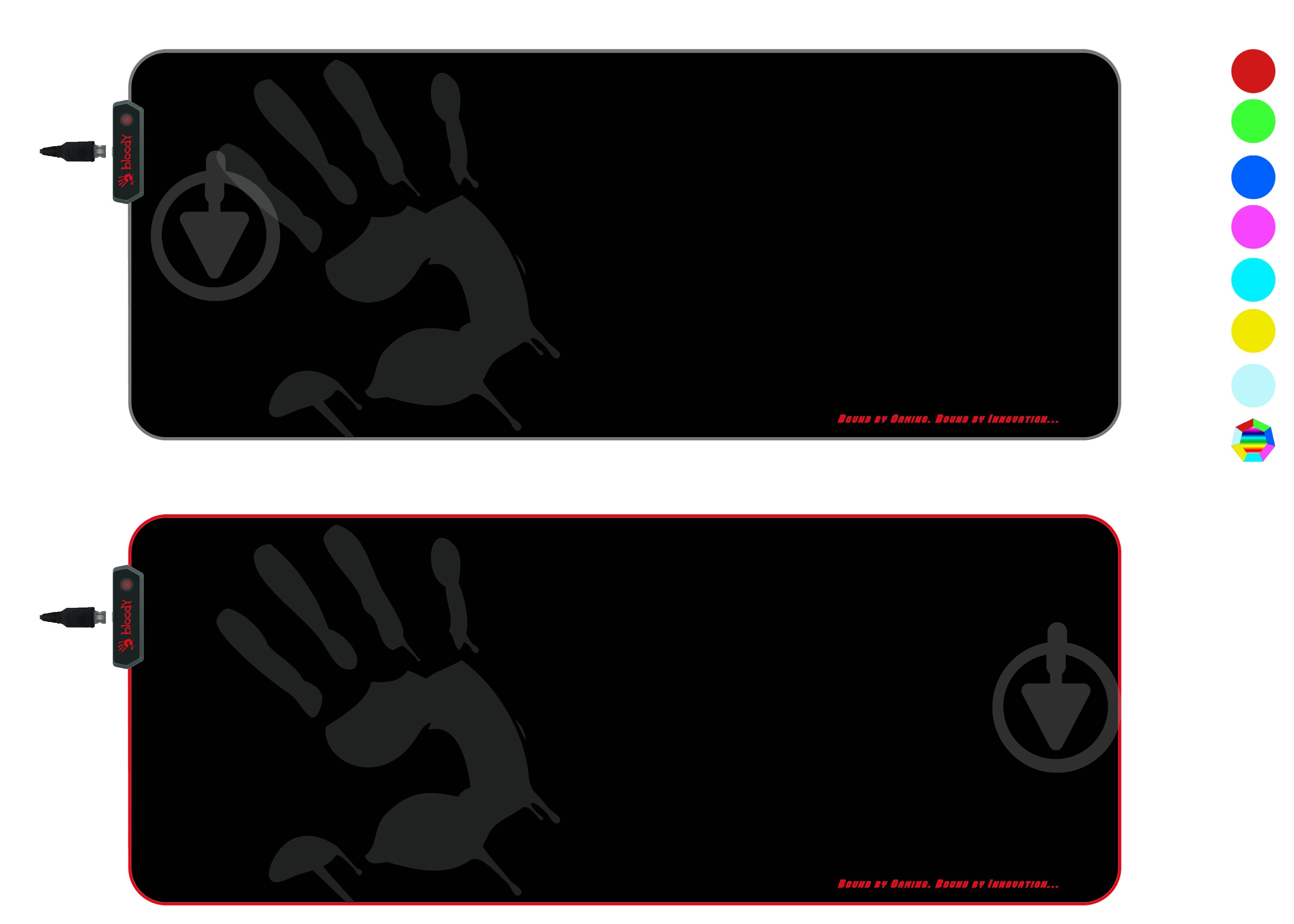 Коврик для мышки A4Tech (MP-80N Bloody) - фото 4 Коврик для мышки A4Tech (MP-80N Bloody) - фото 4