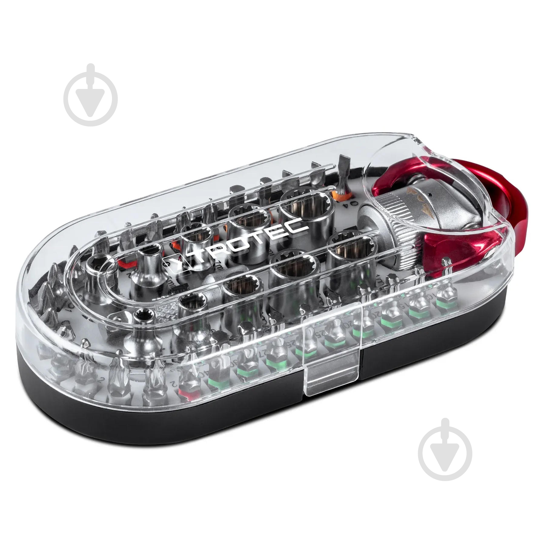 Набір біт і викрутка Trotec Bit and Socket Wrench Set (6200001005) DAS302815 - фото 1 Набір біт і викрутка Trotec Bit and Socket Wrench Set (6200001005) DAS302815 - фото 1
