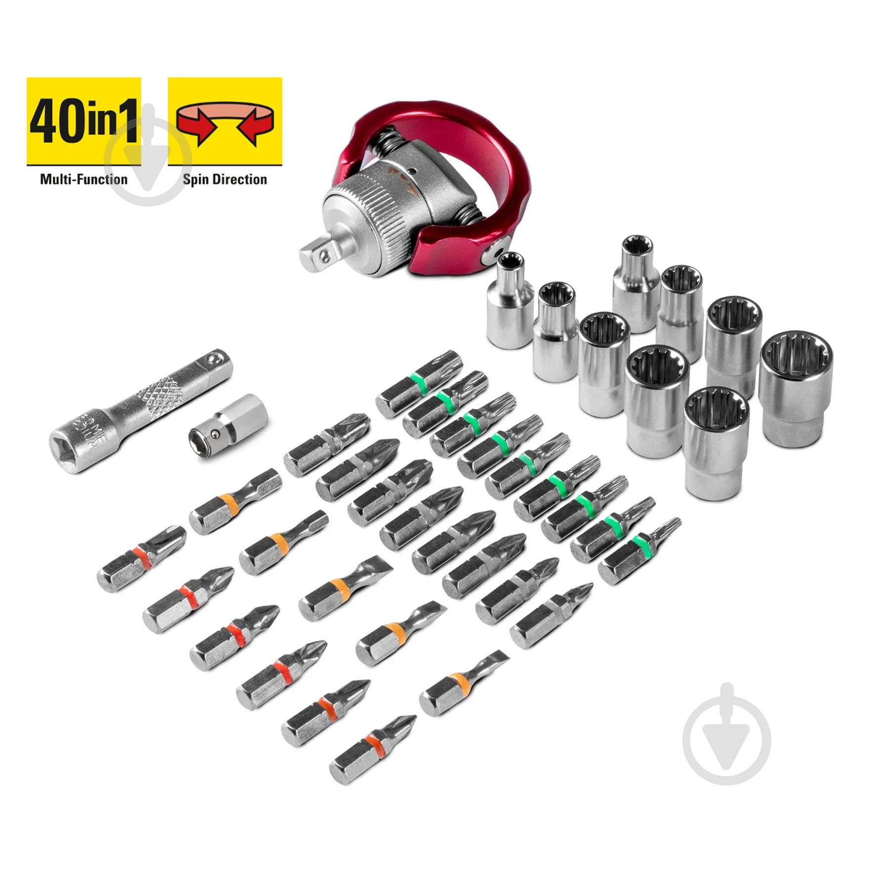 Набір біт і викрутка Trotec Bit and Socket Wrench Set (6200001005) DAS302815 - фото 18 Набір біт і викрутка Trotec Bit and Socket Wrench Set (6200001005) DAS302815 - фото 18