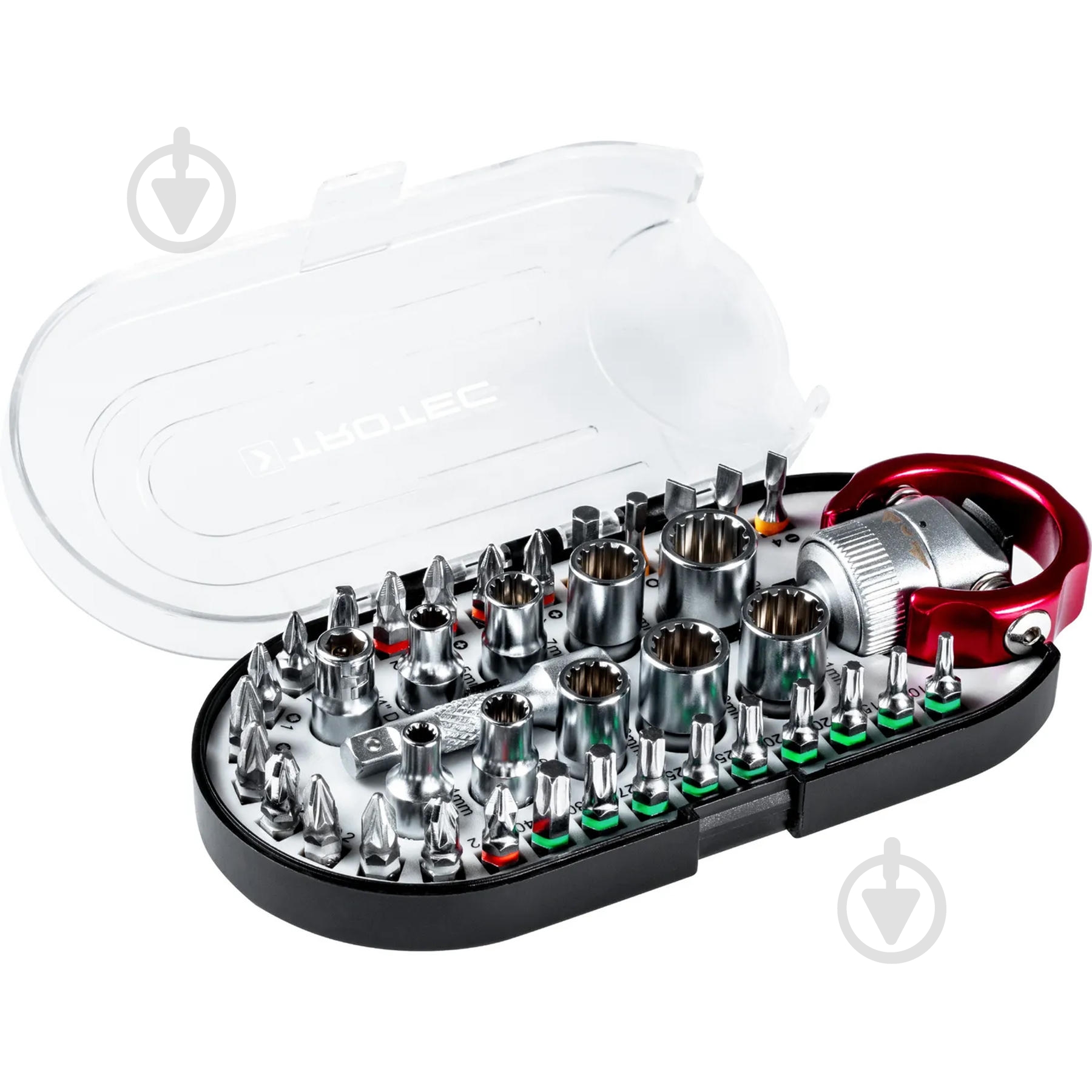 Набір біт і викрутка Trotec Bit and Socket Wrench Set (6200001005) DAS302815 - фото 2 Набір біт і викрутка Trotec Bit and Socket Wrench Set (6200001005) DAS302815 - фото 2