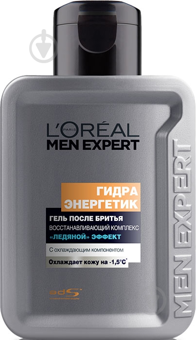 Гель после бритья L'Oreal Paris Men Expert Ледяной эффект 100 мл - фото 1