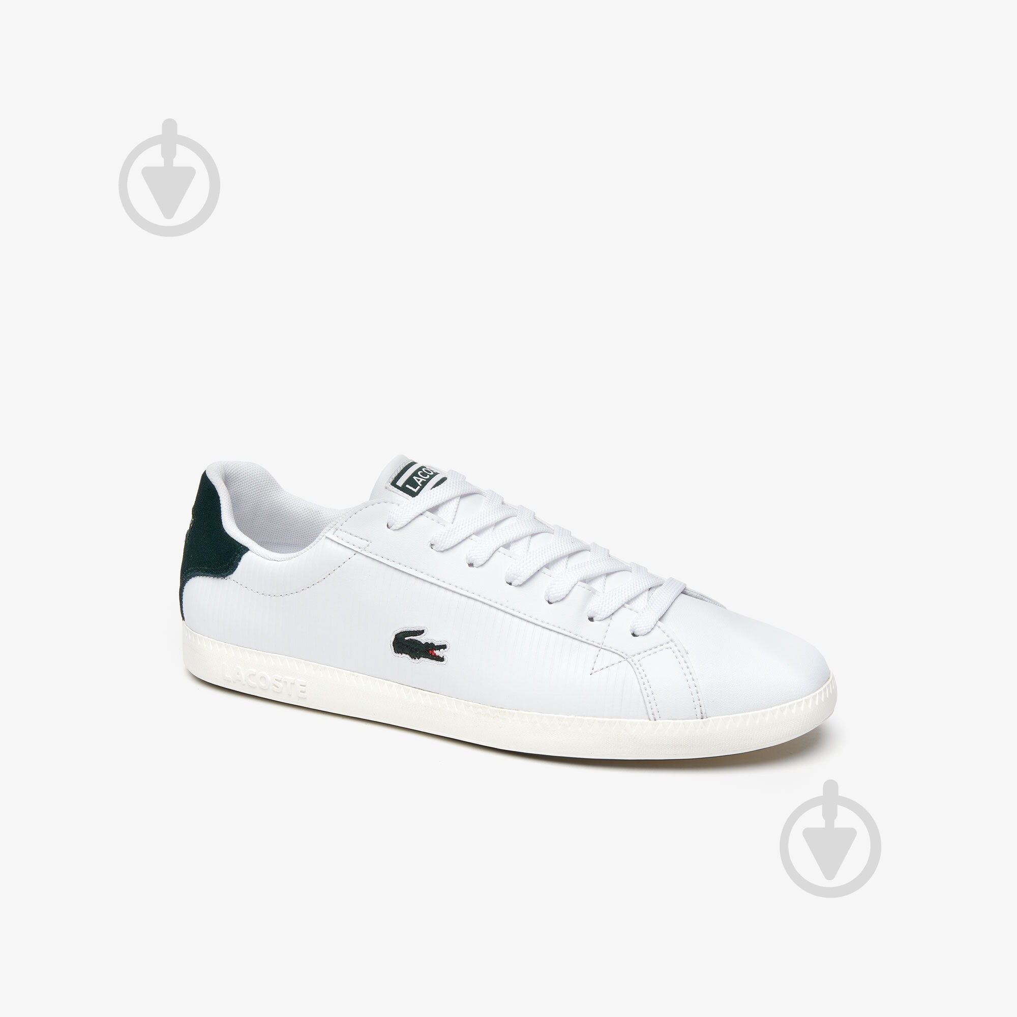 Кросівки Lacoste GRADUATE 319 2 SMA 738SMA00181R5 р.44,5 білий - фото 1