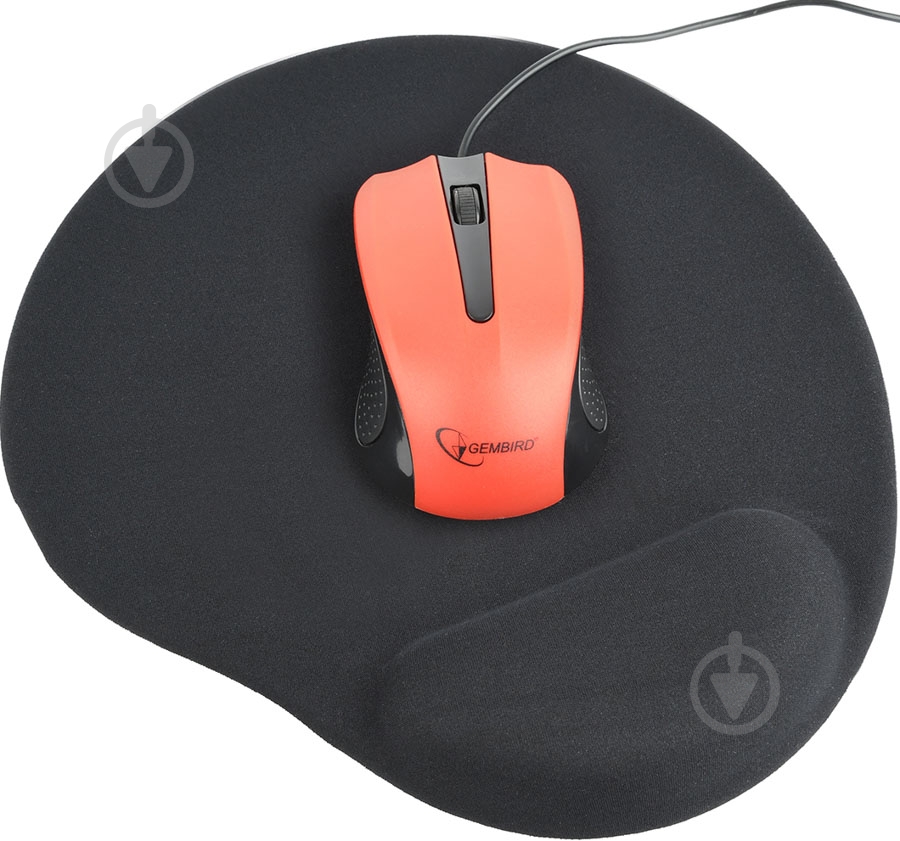 Коврик для мышки Gembird (MP-GEL-BK) - фото 2 Коврик для мышки Gembird (MP-GEL-BK) - фото 2