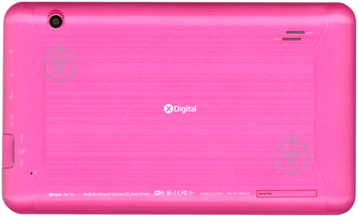 Планшет X-DIGITAL Tab 702 8GB 7" (6169355) pink - фото 2