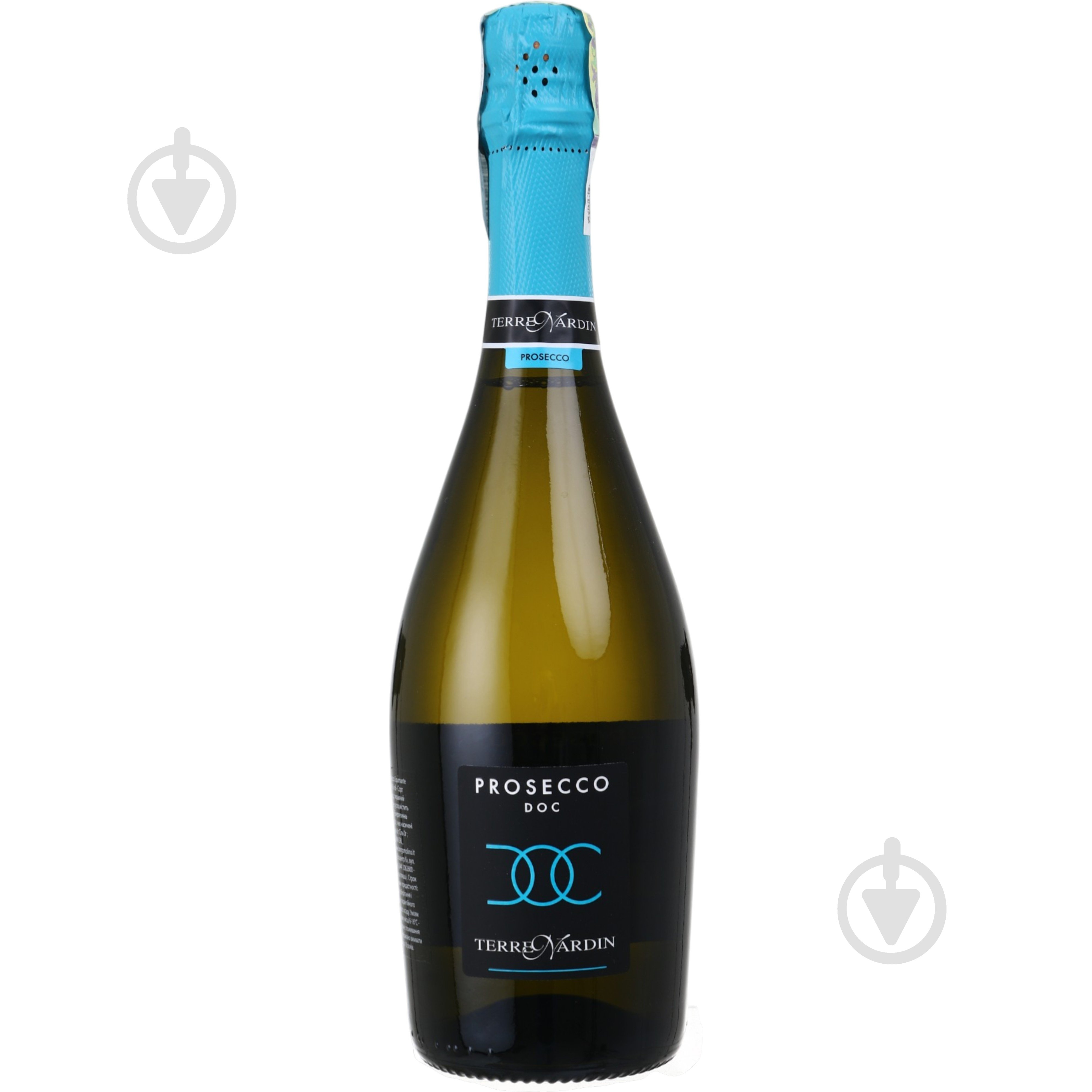 Вино игристое Terre Nardin Prosecco Extra Dry DOC 0,75 л - фото 1