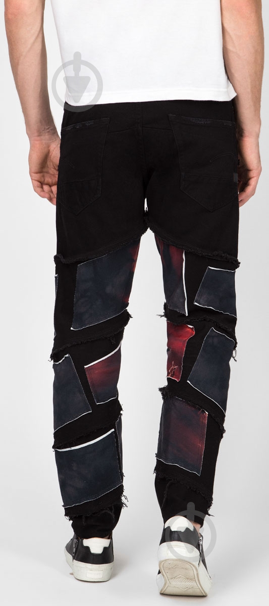 Джинси G-Star RAW Spiraq RFTP patches eclips 3D slim D12134,A926-71 р. 32-32 синій - фото 3 Джинси G-Star RAW Spiraq RFTP patches eclips 3D slim D12134,A926-71 р. 32-32 синій - фото 3