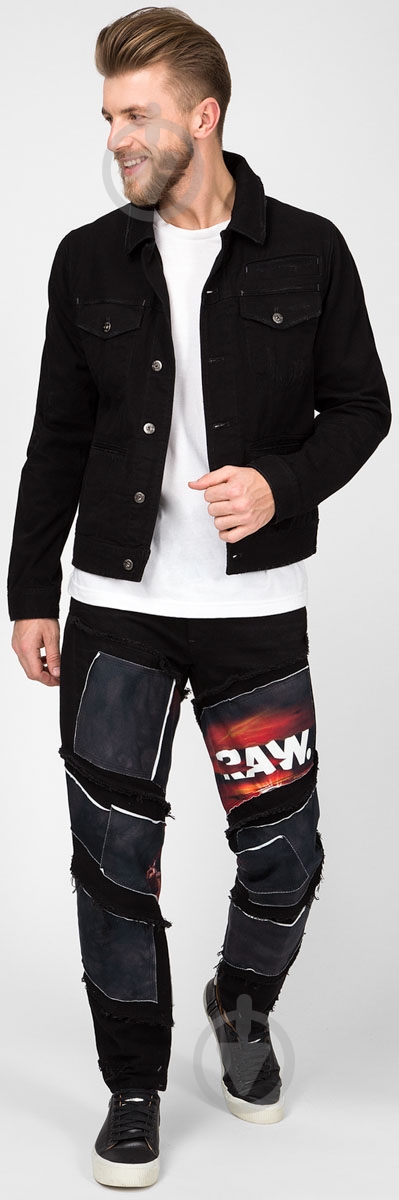 Джинси G-Star RAW Spiraq RFTP patches eclips 3D slim D12134,A926-71 р. 32-32 синій - фото 4 Джинси G-Star RAW Spiraq RFTP patches eclips 3D slim D12134,A926-71 р. 32-32 синій - фото 4