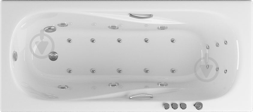 Ванна гідромасажна EGO Kronos 170x75 (3 компл.) - фото 1 Ванна гідромасажна EGO Kronos 170x75 (3 компл.) - фото 1