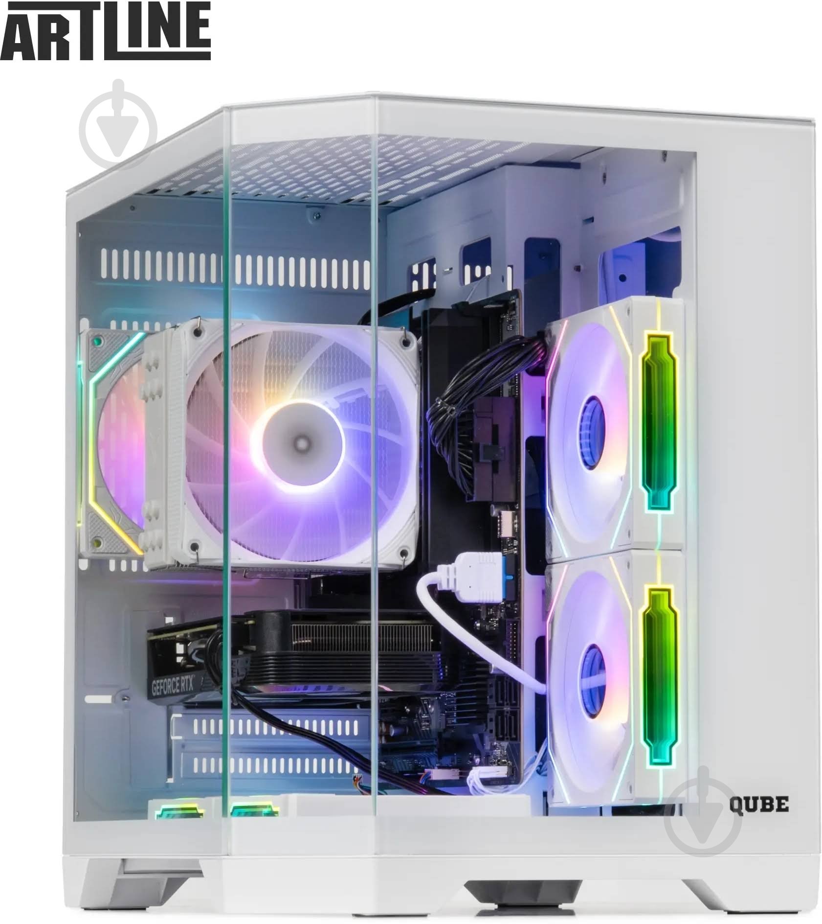 Компьютер Artline Gaming X67WHITE (X67Whitev53) white - фото 2 Компьютер Artline Gaming X67WHITE (X67Whitev53) white - фото 2