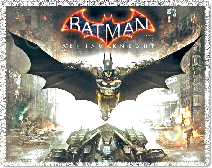 Коврик для мышки Podmyshku (Batman) - фото 1 Коврик для мышки Podmyshku (Batman) - фото 1