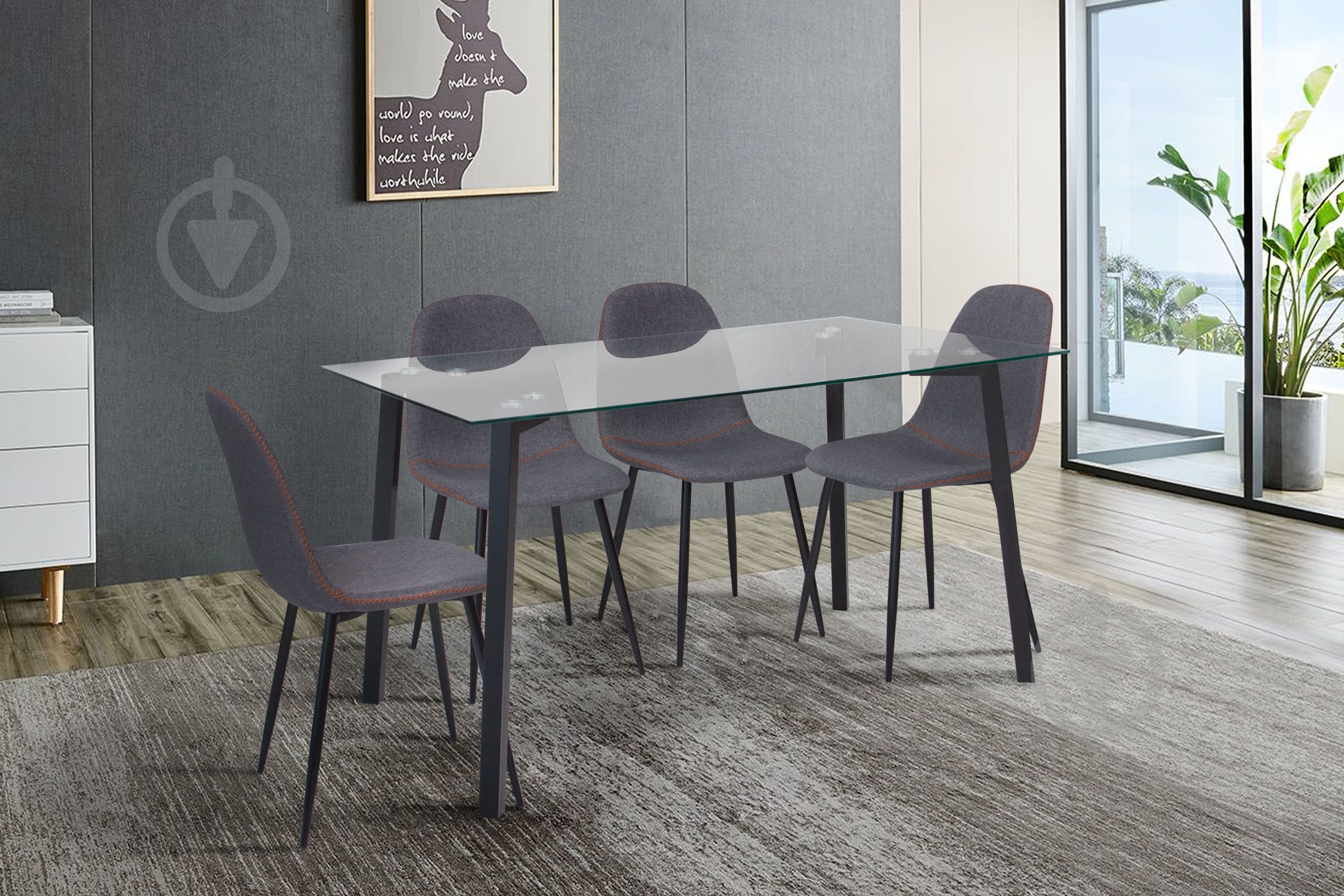 Стол обеденный Бетти XS-1087 - фото 2 Стол обеденный Бетти XS-1087 - фото 2