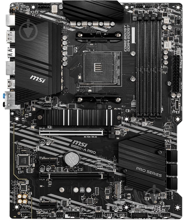 Материнская плата MSI 911-7C56-050 (Socket AM4, AMD B550, ATX) - фото 1