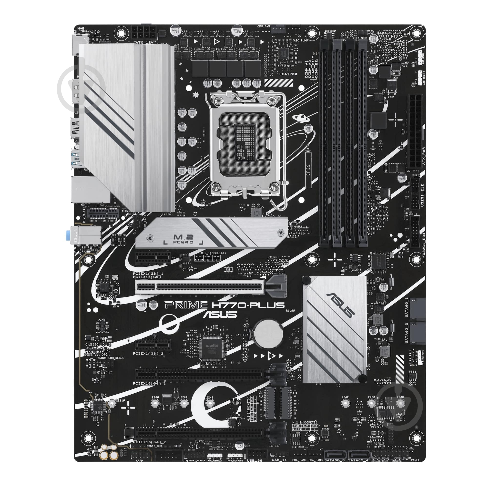 Материнская плата Asus 90MB1EE0-M0EAY0 (Socket 1700, Intel H770, ATX) - фото 1
