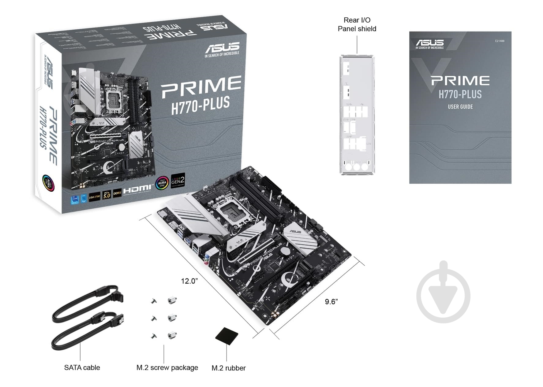 Материнская плата Asus 90MB1EE0-M0EAY0 (Socket 1700, Intel H770, ATX) - фото 2
