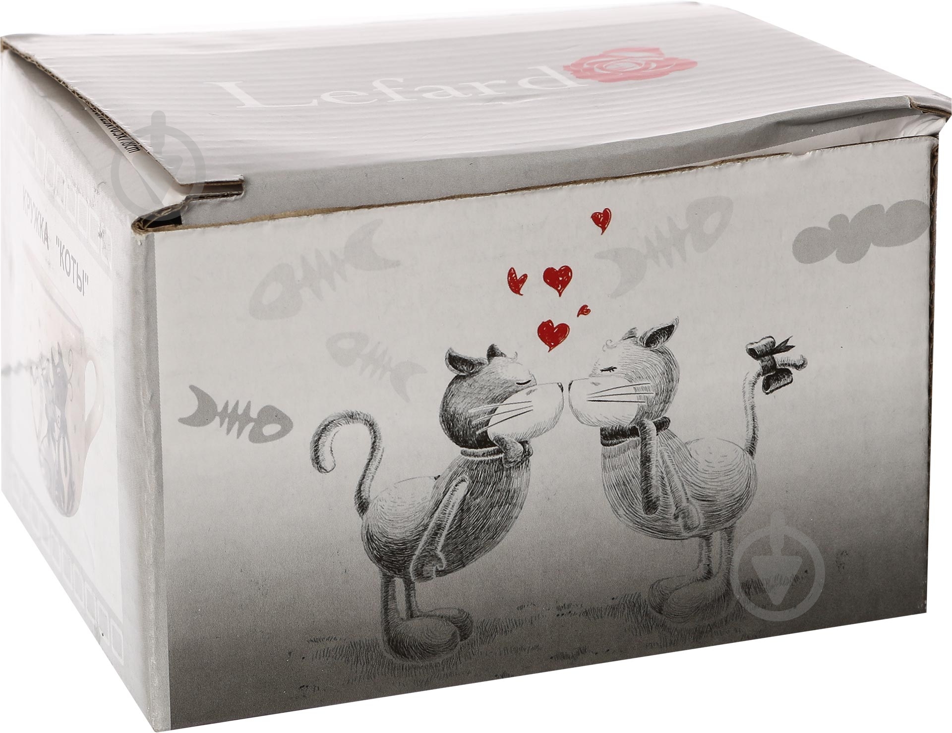 Чашка Lefard Коты 400 мл 940-025 - фото 4 Чашка Lefard Коты 400 мл 940-025 - фото 4