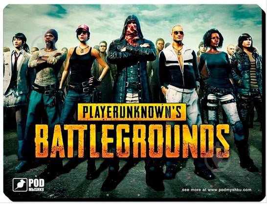 Килимок для миші Podmyshku Battlegrounds S (GAME Battlegrounds S) - фото 1
