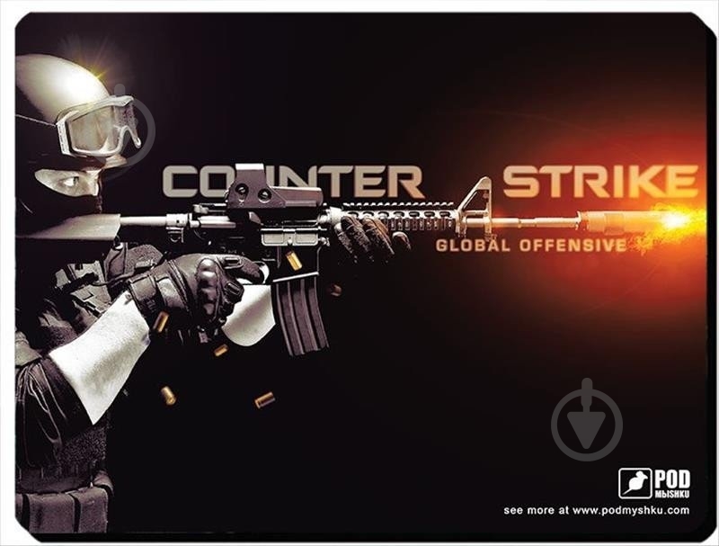 Килимок для миші Podmyshku Counter strike S (GAME Counter strike S) - фото 1