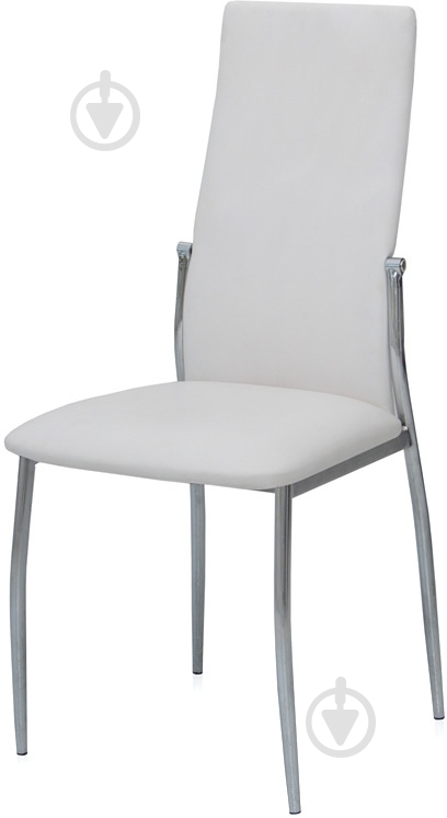 Стул Кармэн XS-2014 белый/хром - фото 1
