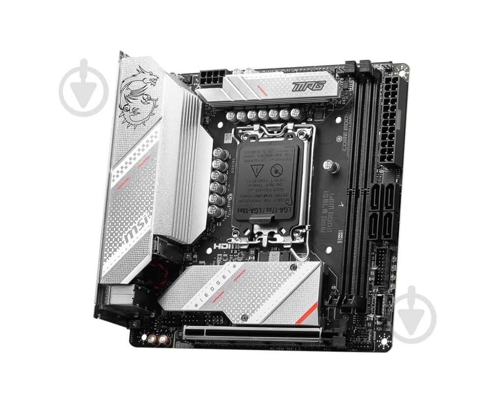 Материнская плата MSI 911-7D40-005 (Socket 1700, Intel B760, mini ITX) - фото 2 Материнская плата MSI 911-7D40-005 (Socket 1700, Intel B760, mini ITX) - фото 2