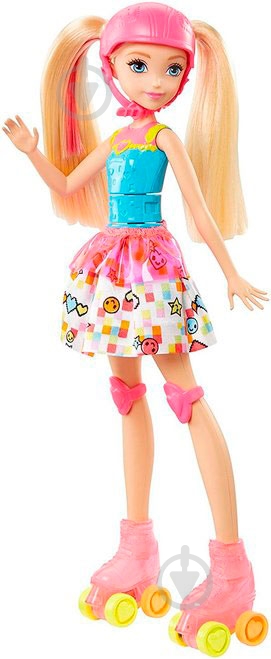 Кукла Barbie Сияющие ролики Виртуальный мир DTW17 - фото 2