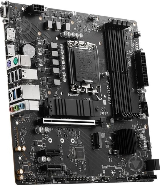 Материнская плата MSI 911-7E02-009 (Socket 1700, Intel B760, micro ATX) - фото 2