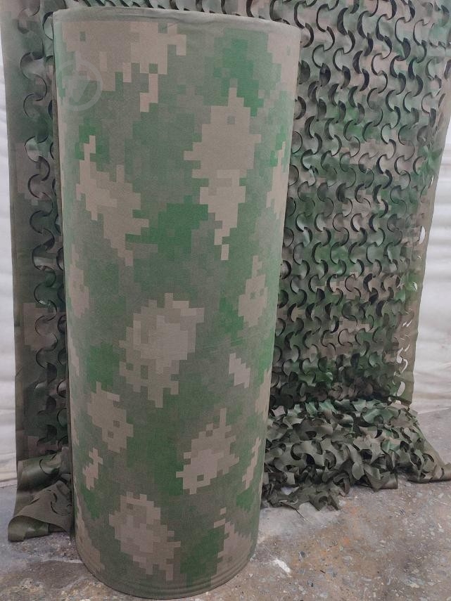 Сітка маскувальна Ecobag зі спанбонду Піксель, 1,6 * 10п.м, Трава - фото 2 Сітка маскувальна Ecobag зі спанбонду Піксель, 1,6 * 10п.м, Трава - фото 2