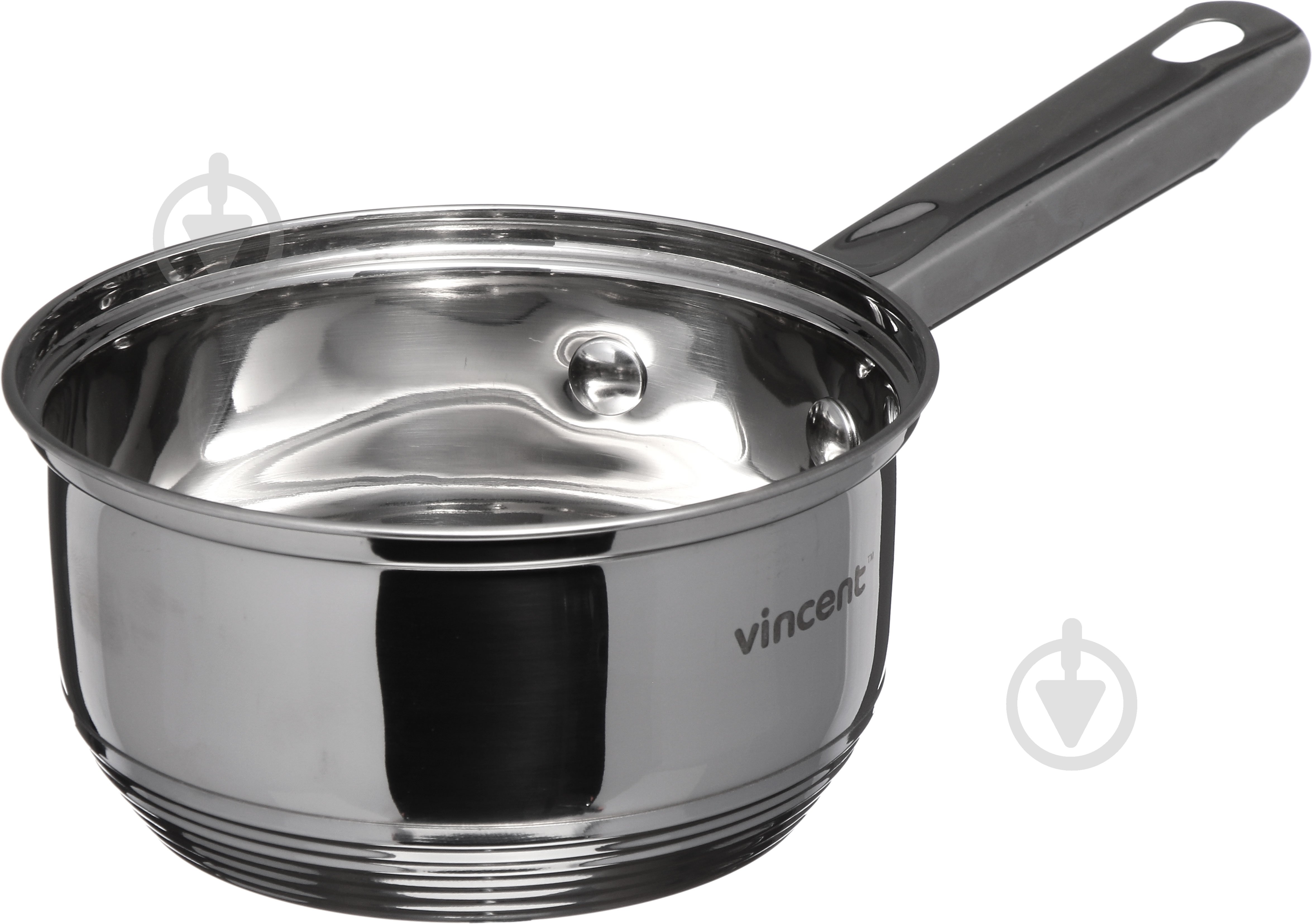 Ківш з кришкою Vincent 1,15 л 14 см VC-3167-14 - фото 3