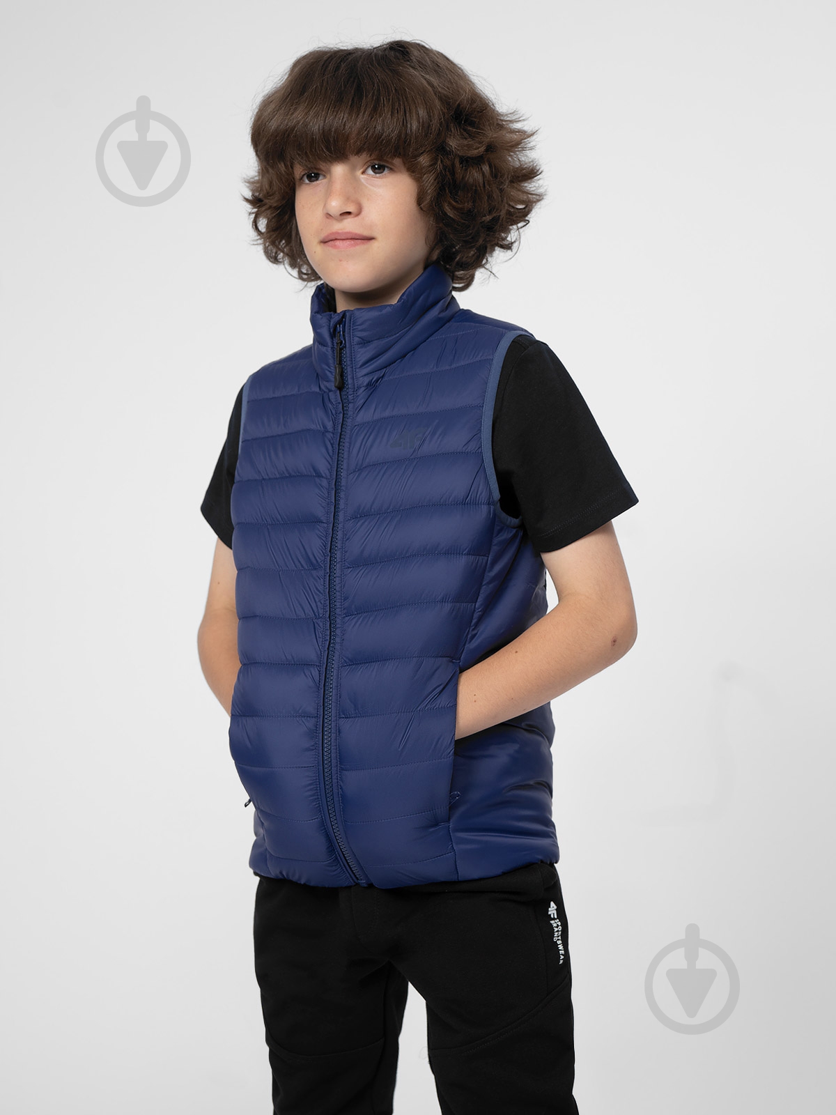 Жилет 4F 4FJSS23TVJAM008-31S р.140 синий - фото 1