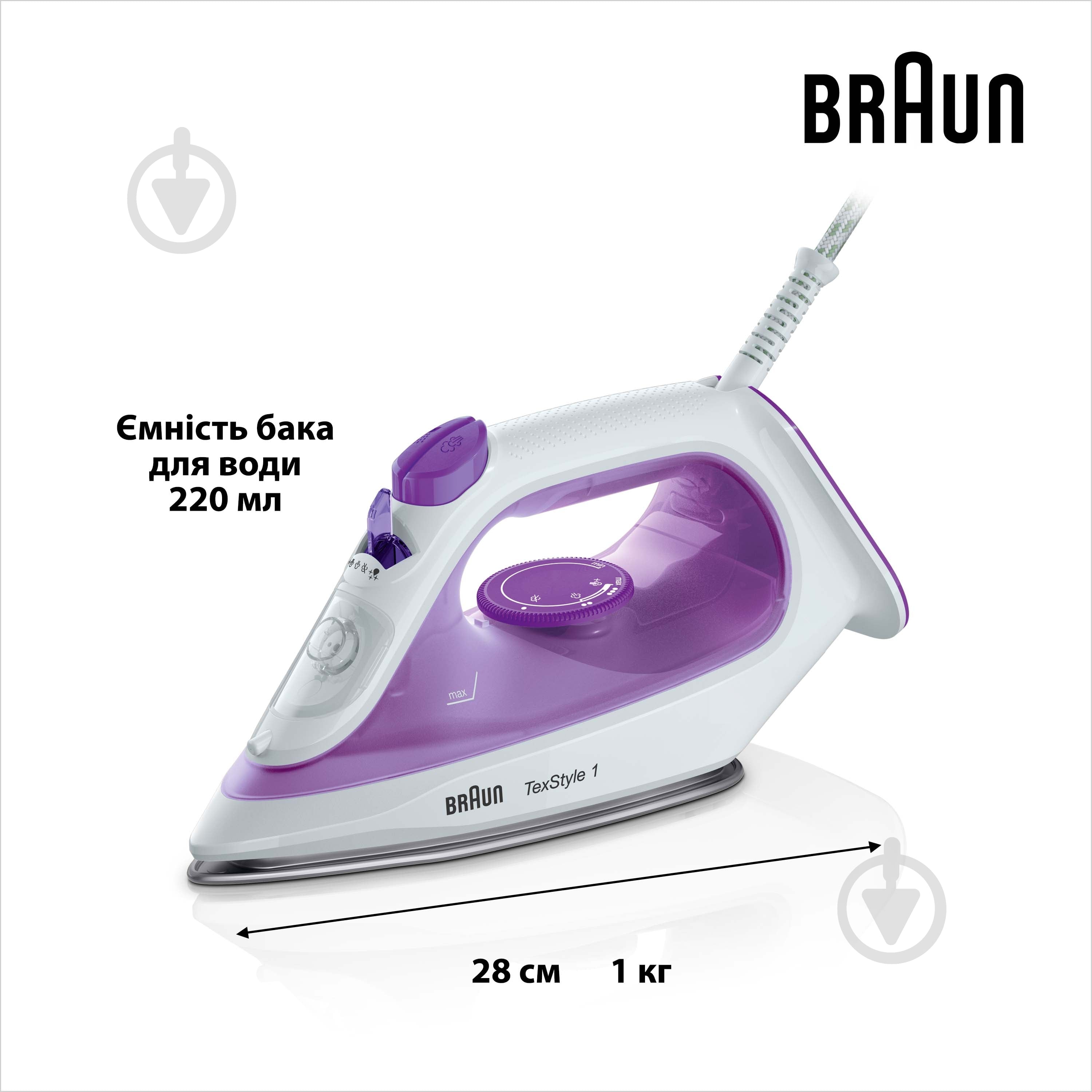 ВИТРИНА! Утюг Braun SI1080VI TexStyle 1 - фото 3