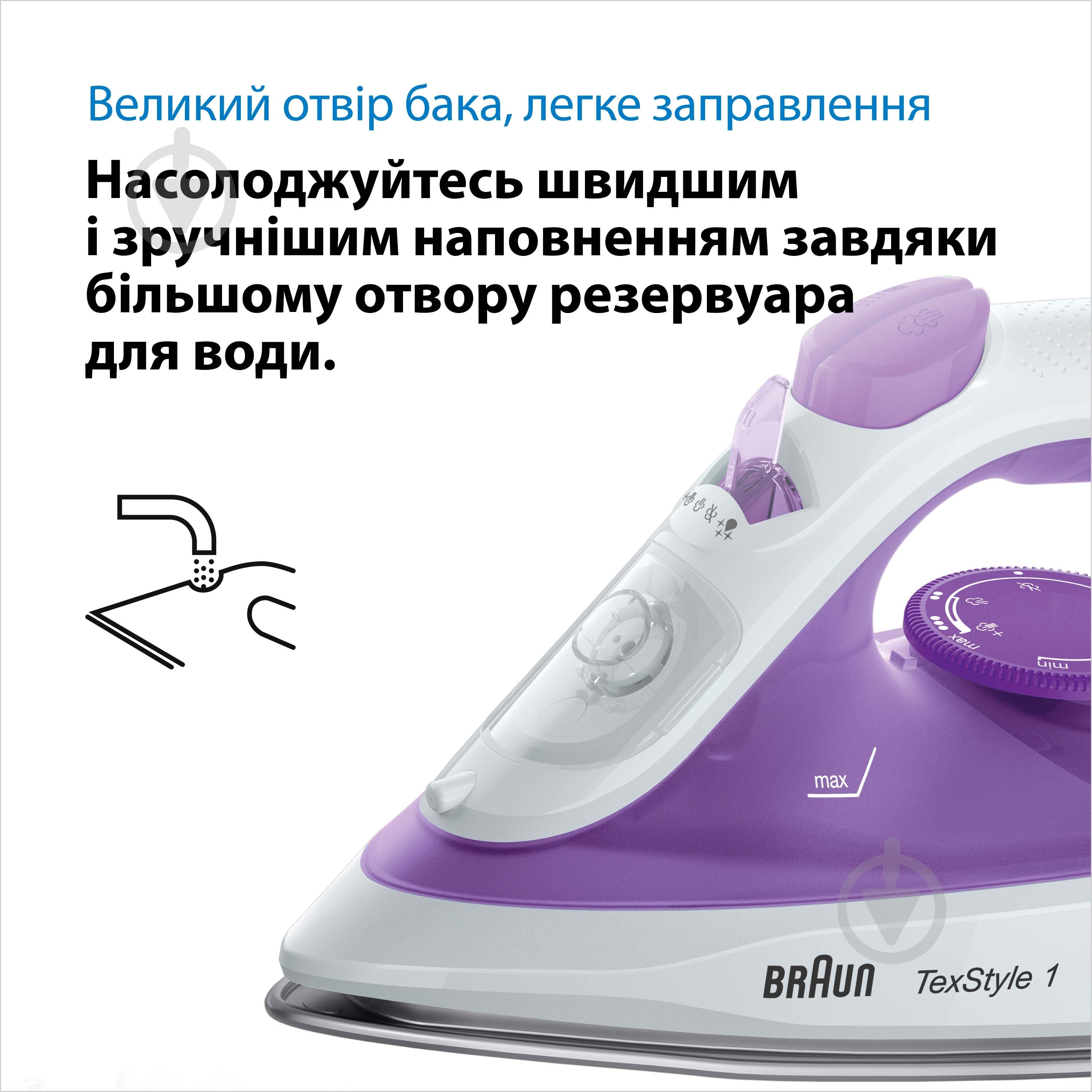 ВИТРИНА! Утюг Braun SI1080VI TexStyle 1 - фото 7